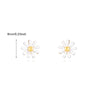 Crmya Gold-color Stud Earrings for Women Cute Small Piercing Cubic Zirconia Imitation Pearl Earrings Set Jewelry - Image 2