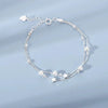 Silver Beautiful Bead Bracelets For Women Korean Adjustable Bead Bracelet Jewelry - Image 7