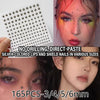Silvery Fake Lip Eyebrow Ear Stickers Non Piercied Earring Studs Teens Hip hop Fake Nose Nails Ring Body Belly Button Jewelry - Image 7