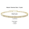 MinaMaMa Minimalist Stainless Steel Crystal Choker For Women Rhinestone Chain Tennis Necklaces Jewelry Gifts - Image 3