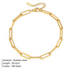 Stainless Steel Snake Chain Anklet for Women Summer Beach Gold Color Anklets Jewelry - Image 21
