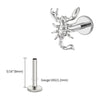 Titanium 16G Scorpion Labret Stud Flatback Zodiac Earring Tragus Cartilage Helix Piercing Body Jewelry - Image 16