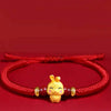 Lucky 12 Constellation Zodiac Sign Braided Animal Bracelet Men Women Red Rope Gold Color Beads Bracelet Bangle Gift Jewelry - Image 16