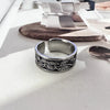 Retro Devils Eyes Ring For Men Silver Color Punk Gothic Adjustable Cuff Ring Rock HipHop Handmade Jewelry Accessories Man Gift - Image 6