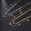 Star of David Hexagram Necklace Women Stainless Steel Double Layer Clavicle Snake Chain Israel Jewish Judaism Jewelry - Image 1