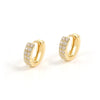 Classics Full Zircon Inlay Earrings For Women Men Personalized Silver Color Gold Color Metal Party Daily Jewelry - Image 10
