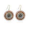 Badu Colorful Round Beaded Drop Earrings For Women Handmade Bohemia Beads Crystal Big Earrings Jewelry Gifts - Image 8