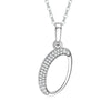26 English Letter Zircon Pendant Necklace Temperament Personality Necklaces Jewelry Gift - Image 32