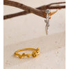 Size 6789 Stainless Steel Rose Flower Thin Ring Pvd Plated Charm Finger Jewelry - Image 4