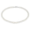 Pearl Necklace Men Simple Handmade Strand Bead Necklace Men Jewelry for Women Girls Wedding Banquet Necklaces - Image 6