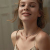 Faceted Amethyst Pearl Necklace Thin Beads Temperament Clavicle Chain Niche Design Women Jewelry - Image 4