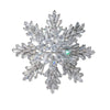 Sparkle Double-decker Micro-inlaid Zircon Snowflake Brooch Evening Dress Corsage Decoration Accessories Pins - Image 6