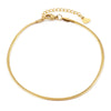 Stainless Steel Link Chain Anklet Gold Color Bracelet For Women Barefoot Beach Leg Chain Summer Jewelry Gift 23.5cm Long - Image 12