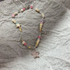 Korean Retro Flower Love Heart Beaded Necklace For Women Personality Simple Cool Clavicle Chain Y2K Jewelry - Image 8