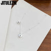 Silver Necklace Pendant For Women Jewelry Love Necklace Simple And Elegant, Heart Shaped Collar Chain - Image 4