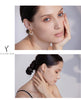 Fans Welfare Style Pearls Stainless Steel Gold Color Huggie Hoop Earrings Jewelry for Women - Image 9