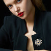 Suyu Women's Olive Chrysanthemum Pins And Elegant Temperament Clothing Accessories Brooches - Image 4