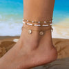 Colorful Starfish Pendant Rice Beads Beaded Anklet for Women Summer Multi-layer Bracelet Anklet Bohemian Leg Jewelry - Image 21
