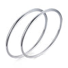 Women Gold Color Stainless Steel Cuff Bracelet, Chic Jewelry Wristband Plain Slip Bangle, Stacking Bracelet Gift to Young Girls - Image 9