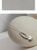 Modian Romantic 925 Sterling Silver Lovely Heart Pendant Necklaces Women Chain Necklace Sterling Silver Wedding Jewelry