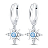 Women's Silver Snowflake Christmas Sparkling Zircon Winter Earrings Fit For Engagement Parties Jewelry - Image 44