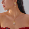 Christmas Rhinestone Gingerbread Man Earrings for Women Imitation Pearl Christmas Tree Bells Party Jewelry - Image 8