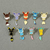 9 Pcs Cartoon Eevee Brooch Creative Jigglypuff Enamel Pin Metal Badge Jewelry Backpack Clothing Accessories Gift for Friends - Image 6