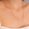 10PCS Bead Chain Stainless Steel Chain Choker Necklace Women Chain Necklace Sets for Women Gift - Image 5