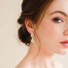 Elegant Water Drop Zircon Non Pierced Clip on Earrings for Women Stud Earrings Wedding Party Jewelry Gift - Image 3