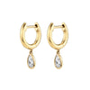 Crmya Gold Silver Filled Dangle Earrings For Women Color CZ Zircon Piercing Women's Drop Earrings Jewelry - Image 13