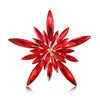 Christmas Shiny Crystal Brooch Star Shape Colorful Snowflake Pin Men and Women Accessories Holiday Gift - Image 10