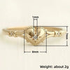 Gold Color Cross Heart Ring for Women Romantic Wedding Engagement Bridal Promise Accessories Red CZ Elegant Chic Jewelry - Image 5