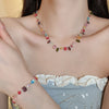 Rainbow Cubic Zirconia Necklace Bracelet or Earrings - Image 13
