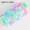 10Pcs/Lot Multicolor Luminous Heart Silicone Bracelets For Men Women Flower Sport Mix Style Rubber Wristband Bangle Jewelry Gift - Image 34