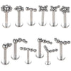 Titanium Labret Stud Spherical Cartilage Tragus Pircing Earrings Lip Ring Lip Stud Helix Piercing Jewelry - Image 1