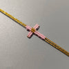Hand-Woven Macrame Cross Bracelet Adjustable Bohemian Style Jewelry for Women Girls - Image 24