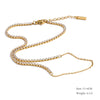 Stainless Steel Zircon Beads Back of Hand Chain Finger Bracelet Chic Sexy Jewelry Gift - Image 20