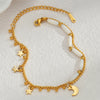 Stainless Steel Star Moon Sparkling Zircon Bracelet Geometric Double Layer Bracelet Party Gift Women Jewelry - Image 6