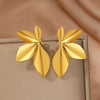 Stainless Steel Earrings Elegant Elegant Design Flower Petal Earrings For Women Jewelry Party Favors - Image 3