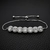 Green Pink Rose Gold Silver Color CZ Bracelet Bangle for Wedding Women on Hand Gift Jewelry Bulk - Image 11