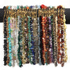 Blue Stone Choker Necklace Irregular Gravel Aquamarines Crystal Quartz Chip Beads Necklace For Women Jewelry - Image 3