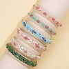 Ftcy Flower Pattern Enamel Cloisonne Bracelet For Women Retro Gold Color Plated Bangles for Girls Women Jewelry Gifts - Image 3