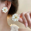 French Gentle Wind Flower Ladies Earrings, Elegant Temperament Daily Versatile Holiday Accessories Jewelry Gifts - Image 2