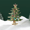Classic Rhinestones Christmas Brooches for Women Unisex Enamels Pins Banquets Party Backpack Years Gifts Jewelry Accessories - Image 17