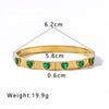 Punk Gold Color Bangles for Women Men Stainless Steel Metal Bracelets Bohemian Jewelry Accessories Gift - Image 14