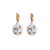 Mewanry 316L Stainless Steel Drop Glaze Geometric Drop Earrings For Women Simple Cute Temperament Engagement Jewelry Gift - Image 6