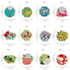 Cartoon Flower Enamel Pin Lapel Brooch Rose Star Flare Violet Peach Blossom Peony Lotus Rose Osmanthus Badge Jewelry Friend Gift - Image 6