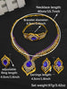 Dubai Gold Color Jewelry Sets for Woman Ethiopian Indian Bridal Zircon Necklace and Earrings Sets Wedding Gifts - Image 6