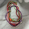 Ceramic Fish Charm Necklace with Colorful Beads in a Choker Style - Image 6