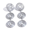Stainless Steel Round Hollow Long Drop Earrings for Women Daily Charm Statement Jewelry Gift - Image 7